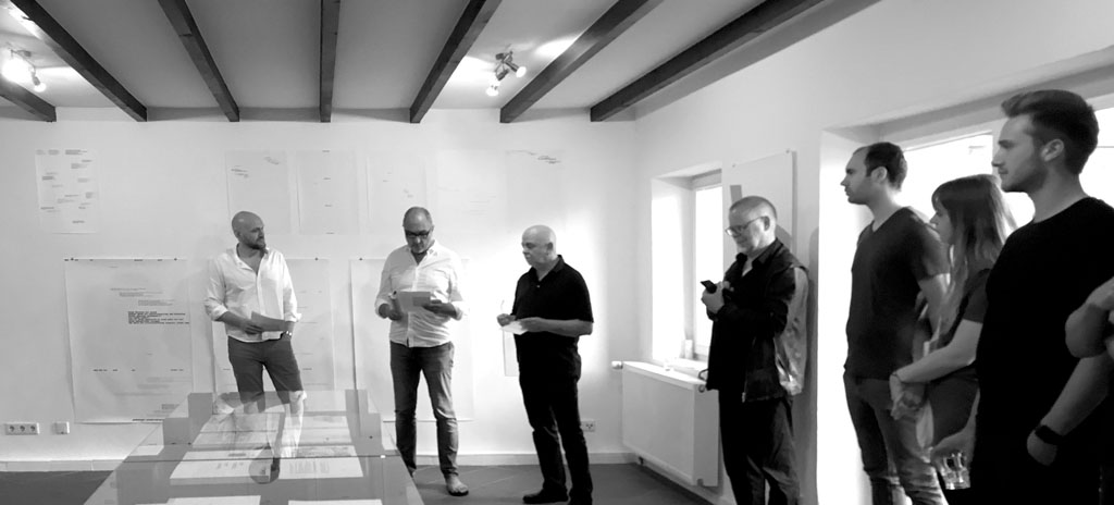 fjodor gejko - 9k-galerie ausstellung helmut schmid zwischen basel und osaka ausstellungsdesign eröffnung