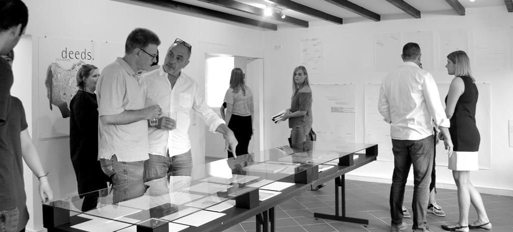 fjodor gejko - 9k-galerie ausstellung helmut schmid zwischen basel und osaka ausstellungsdesign eröffnung