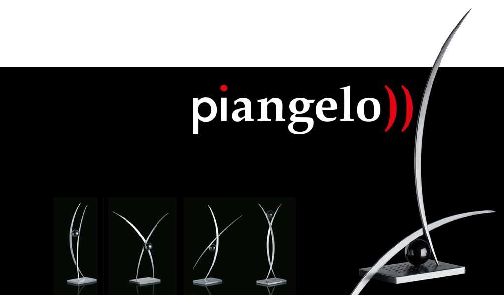 fjodor gejko - piangelo by zweibrder optoelectronics - logo und erscheinungsbild